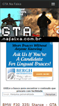 Mobile Screenshot of gta.nafaixa.com.br